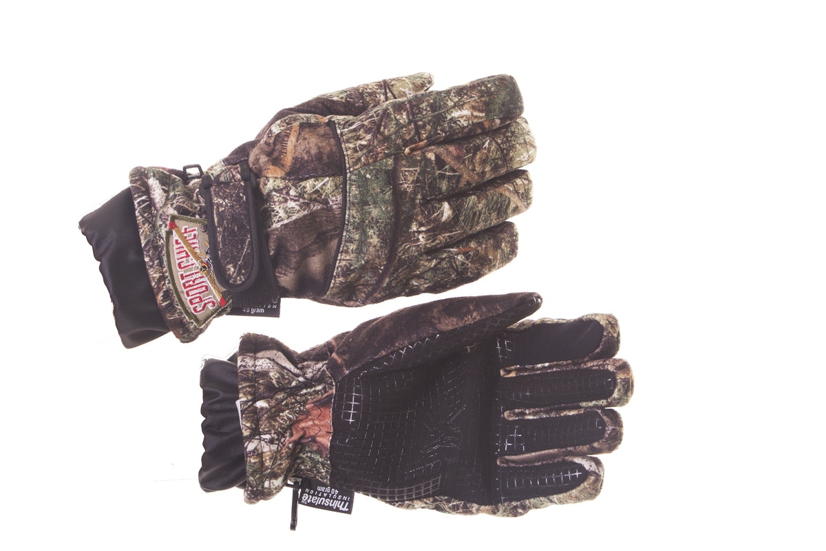 Parforce gants de chasse softshell Touch & Shoot (vert) - Gants & écharpes  - Vêtements de chasse homme - Textile - boutique en ligne 
